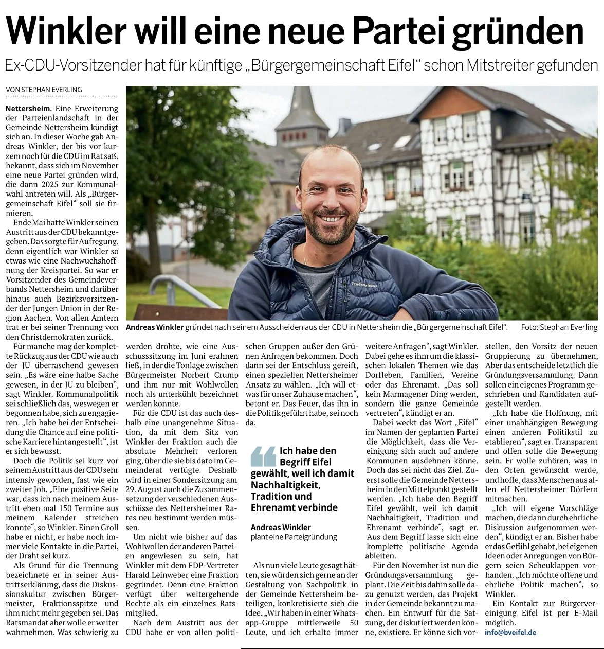 Rundschau und Stadtanzeiger berichten