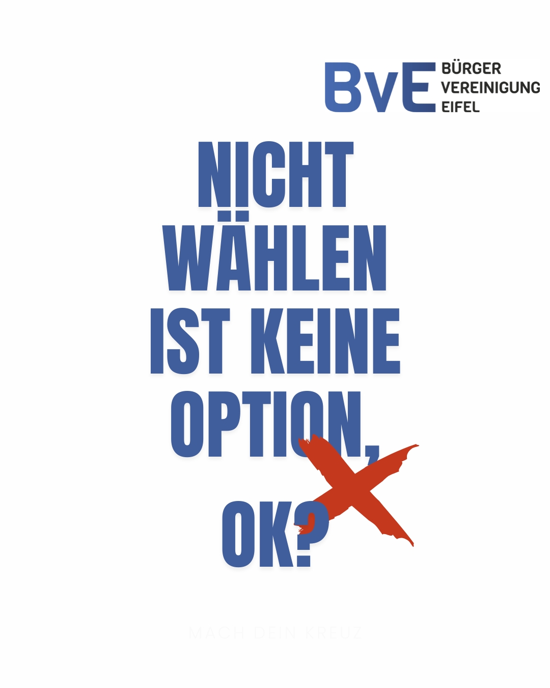 📢 Heute ist Wahltag – Deine Stimme für die Demokratie! 📢