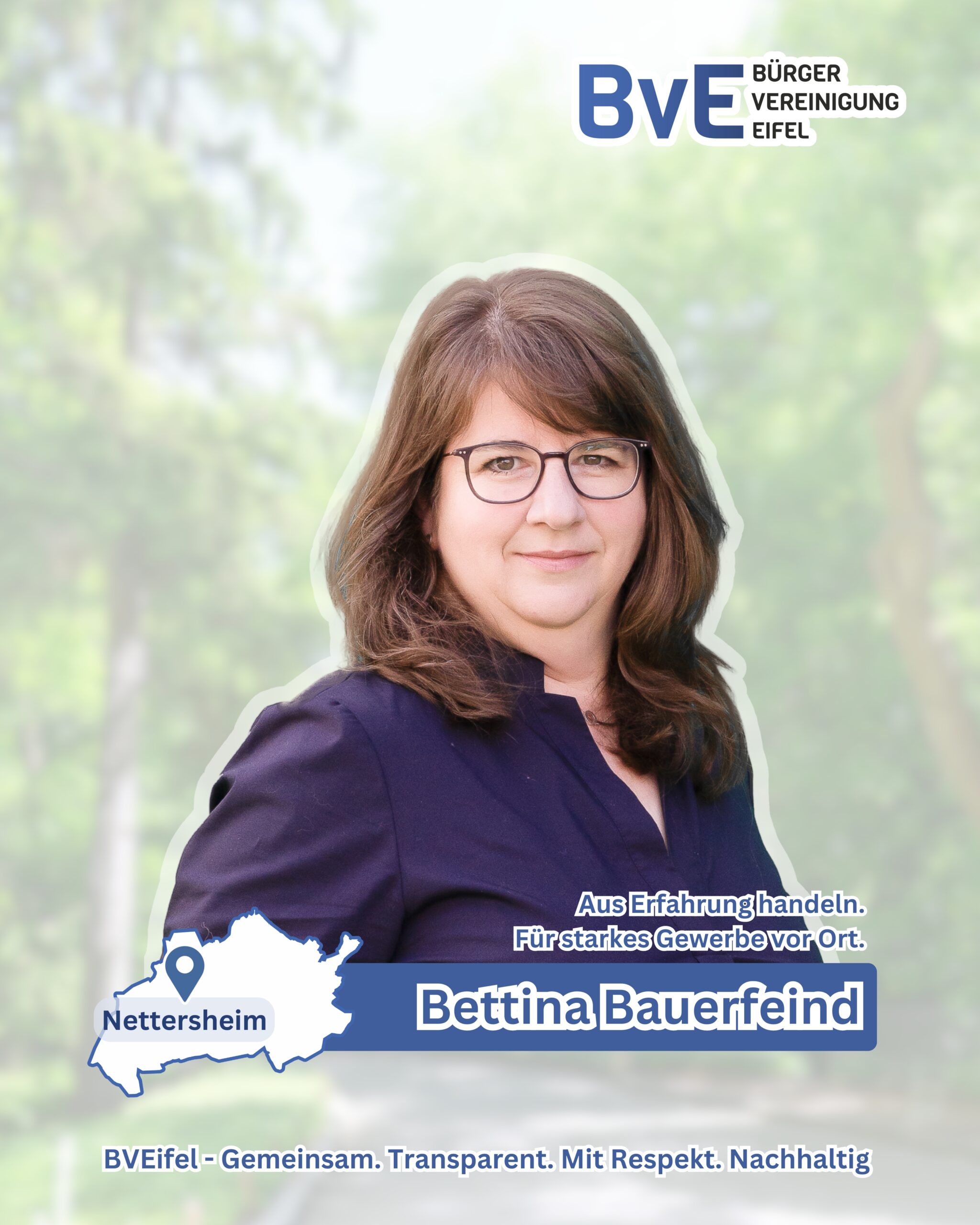 Direktkandidatin – Bettina Bauerfeind