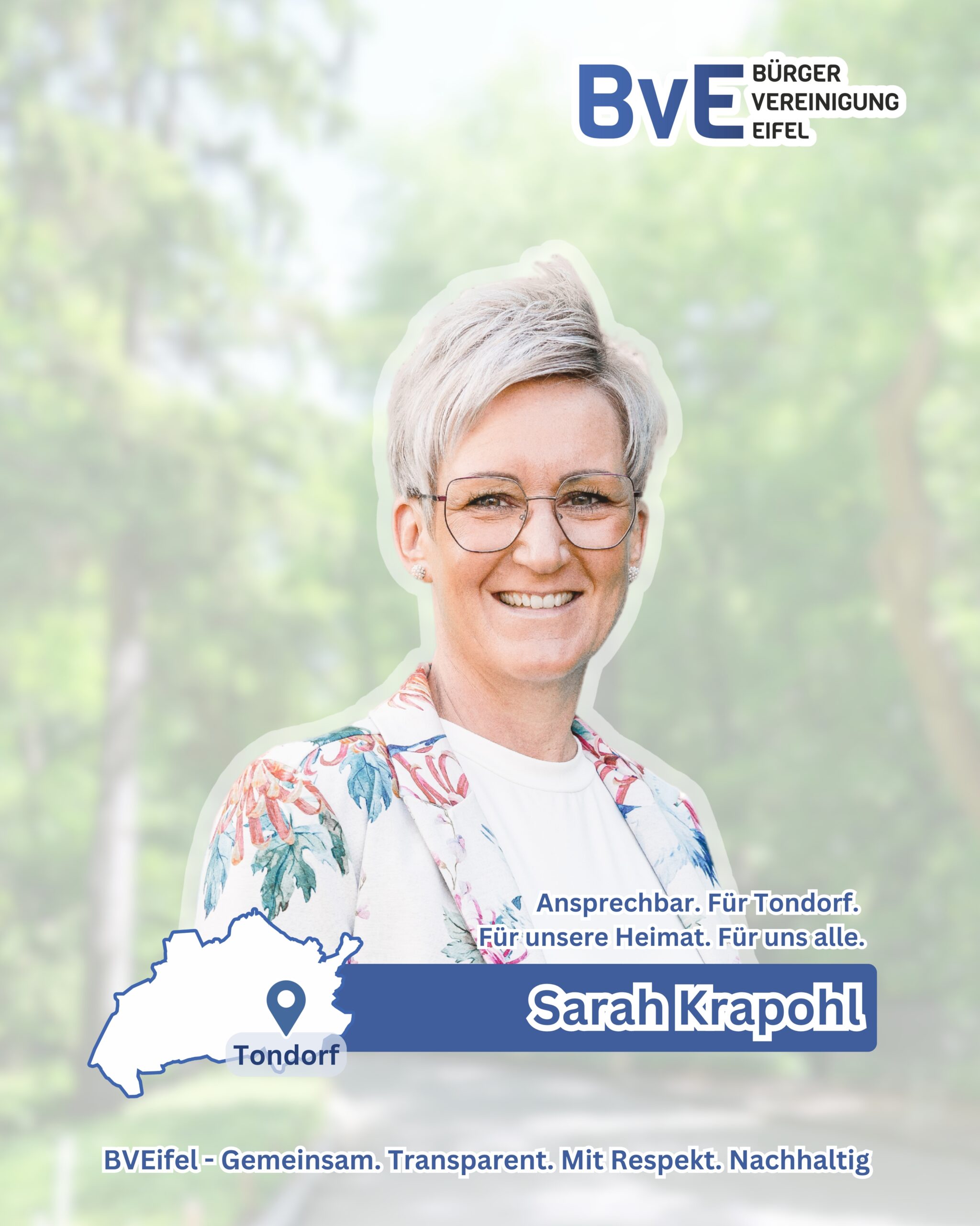 Direktkandidatin – Sarah Krapohl