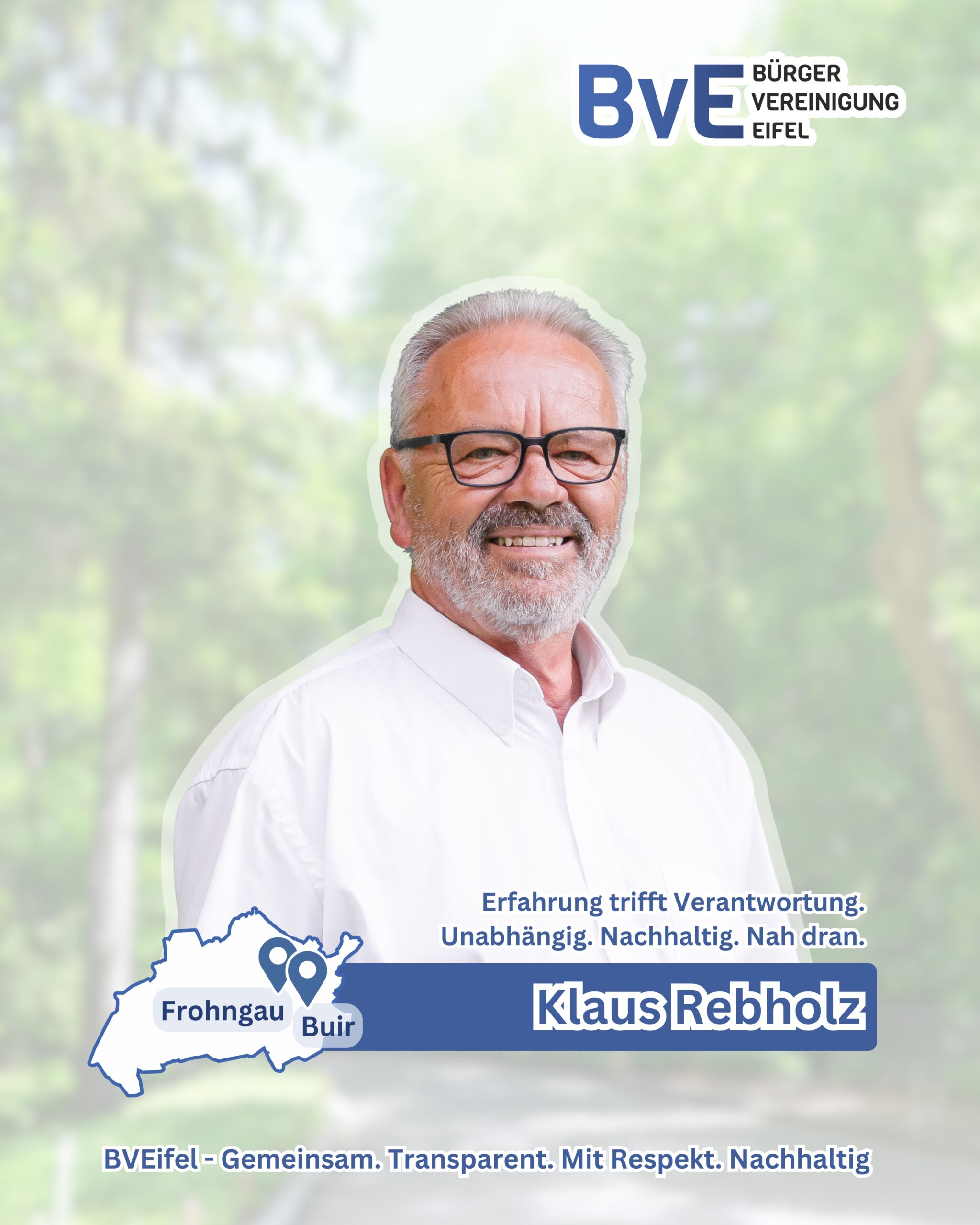 Direktkandidat – Klaus Rebholz